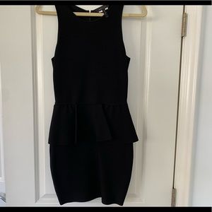 BCBG black bandage dress size M